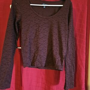 Chic Long Sleeve Top in Rich Burgundy ***5/30***